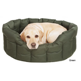 P&L Country Dog Tough Heavy Duty Oval High Sided Waterproof Dog Beds.