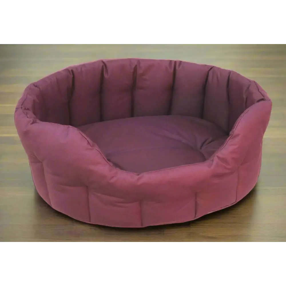P&L Country Dog Tough Heavy Duty Oval High Sided Waterproof Dog Beds.