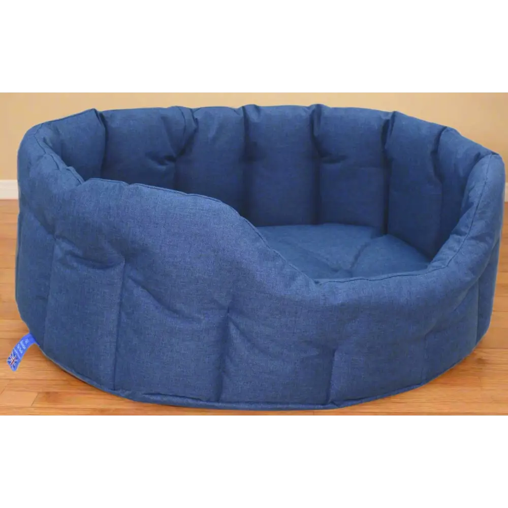 P&L Country Dog Tough Heavy Duty Oval High Sided Waterproof Dog Beds.