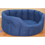 P&L Country Dog Tough Heavy Duty Oval High Sided Waterproof Dog Beds.