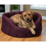 P&L Country Dog Tough Heavy Duty Oval High Sided Waterproof Dog Beds. Medium L61cm X W51cm X H22cm Black Dog Beds