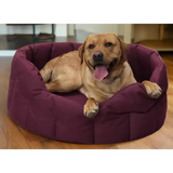 P&L Country Dog Tough Heavy Duty Oval High Sided Waterproof Dog Beds. Medium L61cm X W51cm X H22cm Black Dog Beds