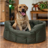 P&L Country Dog Tough Heavy Duty Oval High Sided Waterproof Dog Beds.