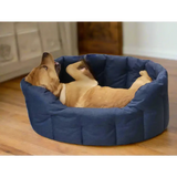P&L Country Dog Tough Heavy Duty Oval High Sided Waterproof Dog Beds. Medium L61cm X W51cm X H22cm Black Dog Beds