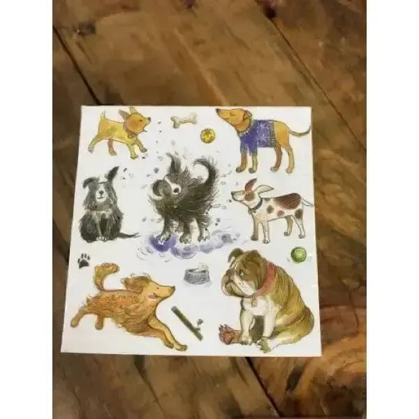 Padblocks Paper Notecube Happy Dogs Gifts