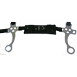 Padded Hackamore Nose Unit Black 