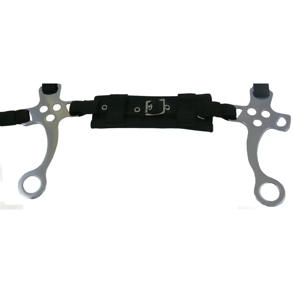 Padded Hackamore Nose Unit Black 