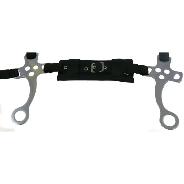 Padded Hackamore Nose Unit Black 