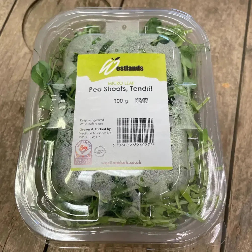 Pea Shoots Tendral Salad Box vegetables
