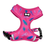 Peacock Power Adjustable Dog Harness - hot pink peacock feather dog harness Xxs Pet Products