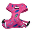 Peacock Power Adjustable Dog Harness - hot pink peacock feather dog harness Xxs Pet Products