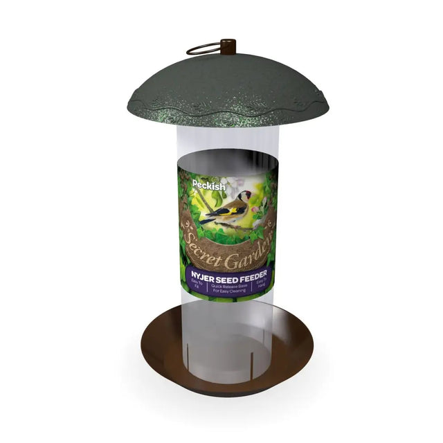 Peckish Secret Garden Nyjer Seed Feeder - 400 Gm