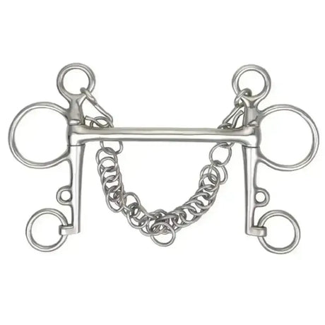 Pelham Standard Cheeks Mullen Horse Bit 127 mm (5") Horse Bits