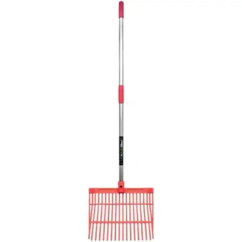 Perry Equestrian Bedding & Shavings Fork Red Forks