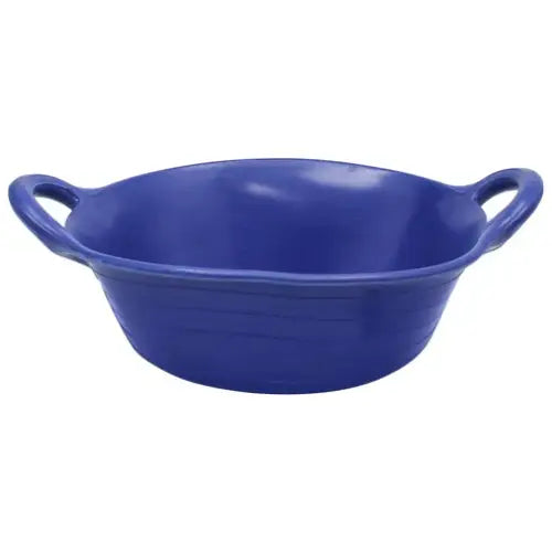 Perry Equestrian Biodegradable Rubber Eco-Skip Feeder 12 Litre Blue 12 Litre Buckets & Bowls
