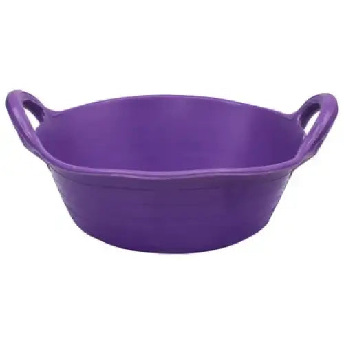Perry Equestrian Biodegradable Rubber Eco-Skip Feeder 12 Litre Purple 12 Litre Buckets & Bowls