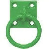 Perry Equestrian Chain Ring on Plate Green Tie Up Rings