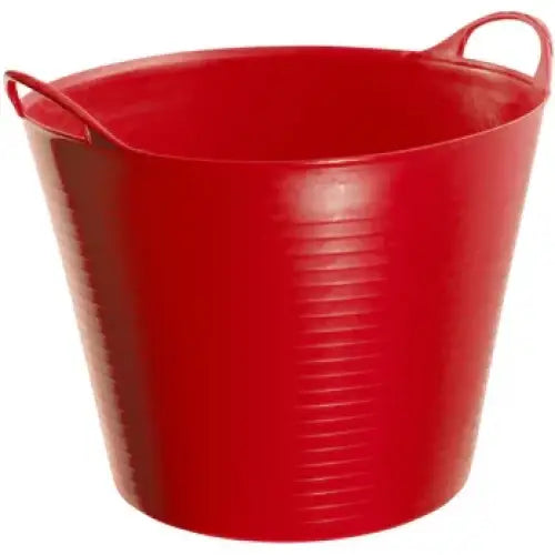 Perry Equestrian Flexi-Fill Flexible Tubs/Trugs 28 Litre (7.4 Gallon) No.7117 Red 28 Litre (7.4 Gallon) Buckets & Bowls