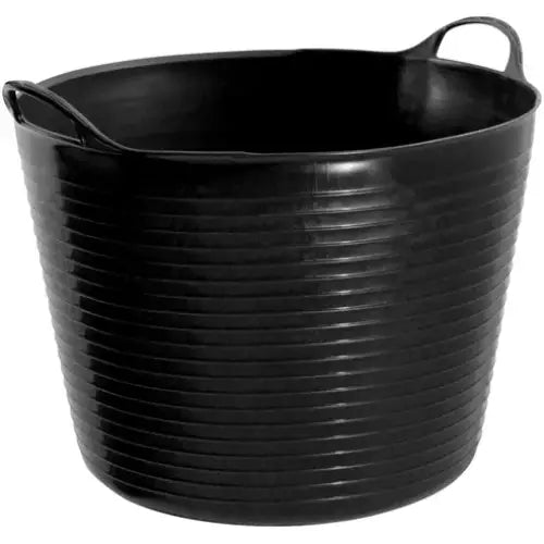 Perry Equestrian Flexi-Fill Flexible Tubs/Trugs 42 Litre (11 Gallon) No.7117 Black 42 Litre (11 Gallon) Buckets & Bowls