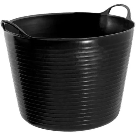Perry Equestrian Flexi-Fill Flexible Tubs/Trugs 42 Litre (11 Gallon) No.7117 Black 42 Litre (11 Gallon) Buckets & Bowls