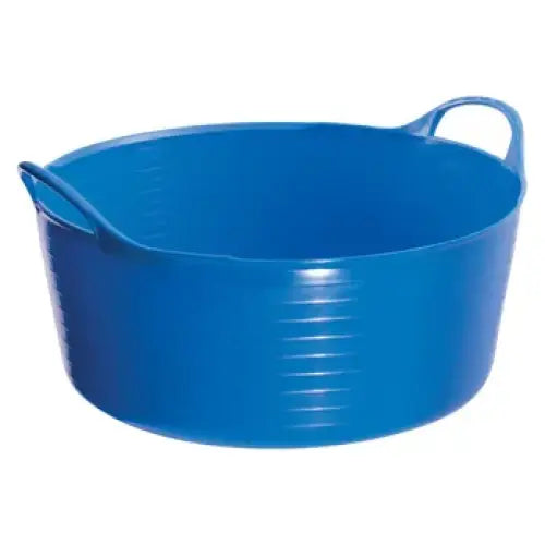 Perry Equestrian Flexi-Fill Shallow Flexible Tubs/Trugs 15 Litre (4 Gallon) Blue Buckets & Bowls