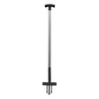 Black and silver perry equestrian ragwort fork with pointed tines and a t-shaped handle for easy digging