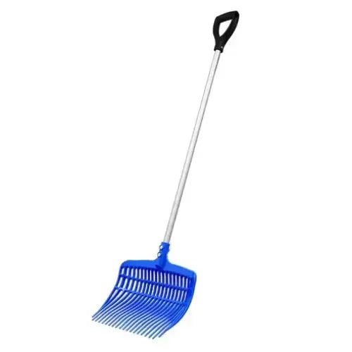 Perry Equestrian Titan Shavings Fork Blue Forks