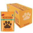 Orange package of pet munchies dog beef liver sticks 8x90g tasty munchies beef liver treats for dogs