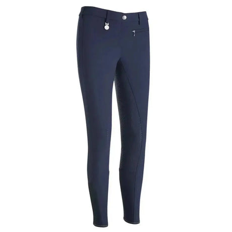 Pikeur Lucinda Grip Winter Fleece Lined Softshell Full Seat Ladies Breeches Navy German 44/ Ladies 16 Riding Breeches Barnstaple Equestrian Supplies