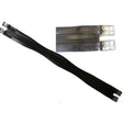 Plain Atherston Non Elasticated Leather Girths Black 50" Saddlery Trade Services Girths Barnstaple Equestrian Supplies