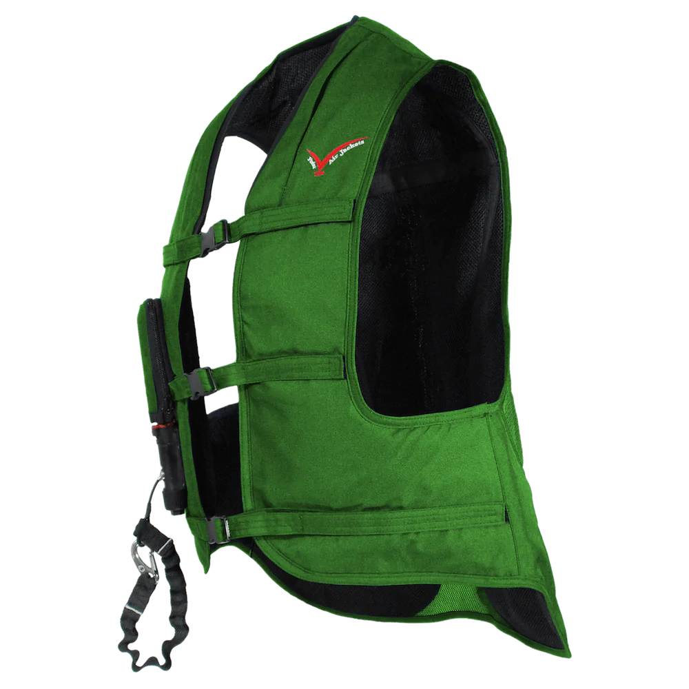 Point Two ProAir Emerald Green Equestrian Air Vests
