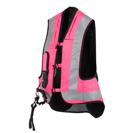 Point Two ProAir Hi Viz Pink Air Vests Hi Viz Pink Small Equestrian Air Vests