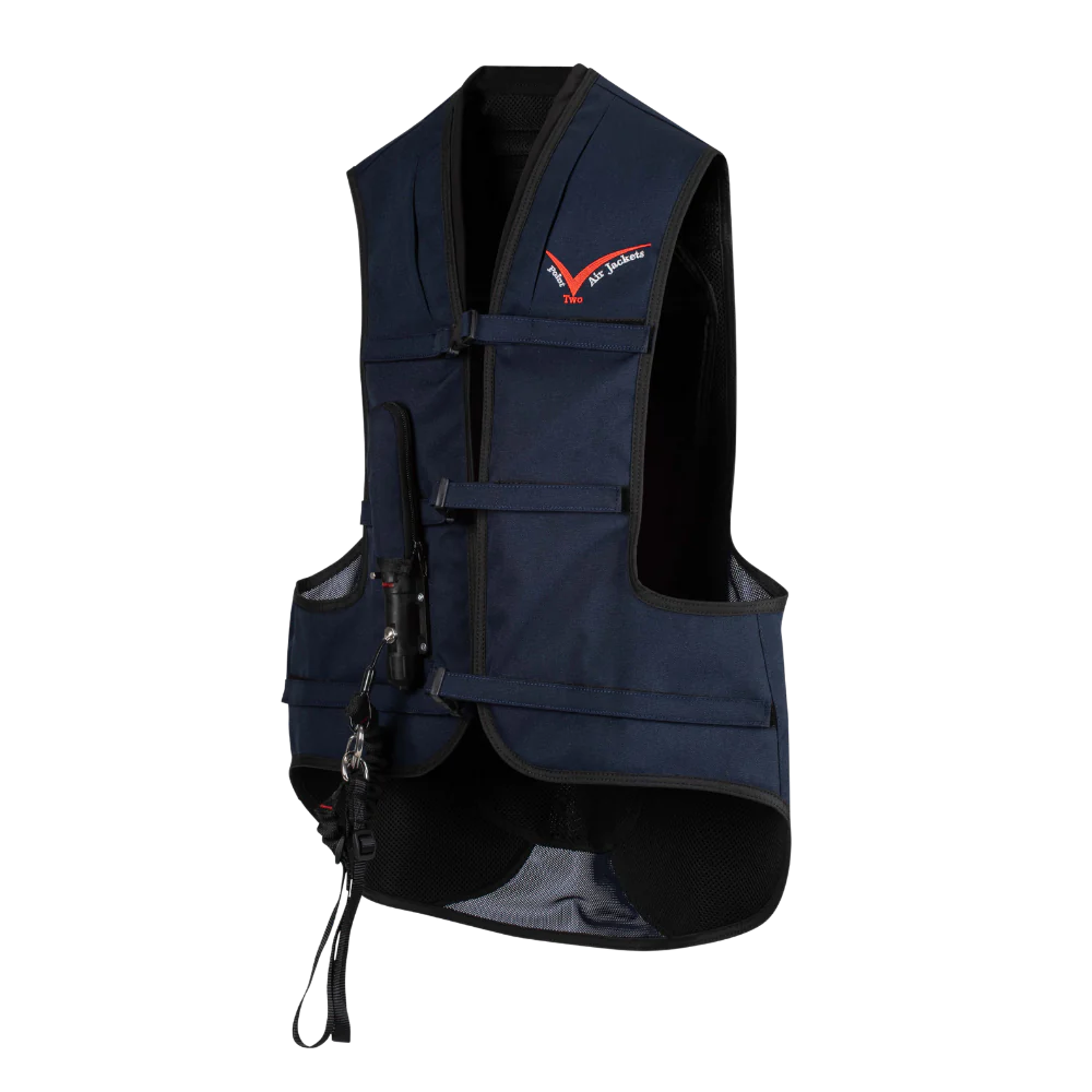 Point Two ProAir Navy Equestrian Air Vests