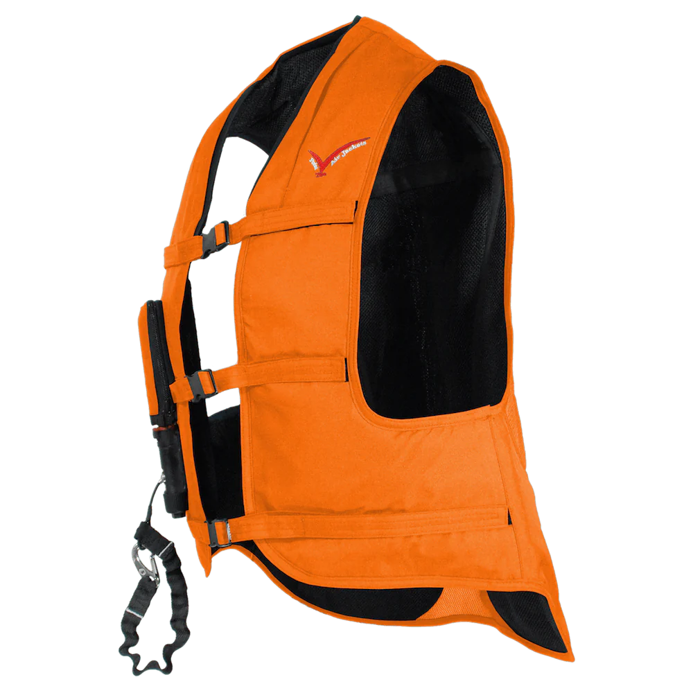 Point Two ProAir Orange Equestrian Air Vests