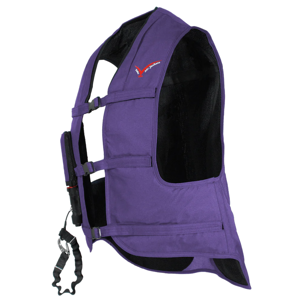 Point Two ProAir Purple Equestrian Air Vests