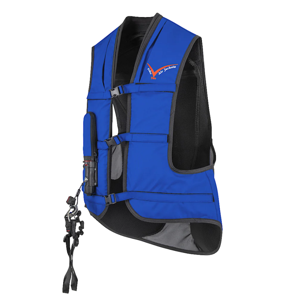 Point Two ProAir Royal Blue Equestrian Air Vests
