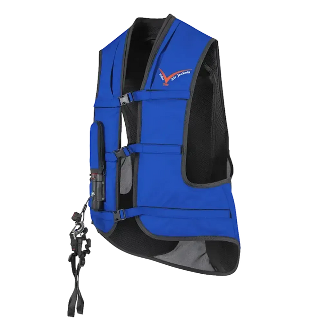 Point Two ProAir Royal Blue Equestrian Air Vests Royal Blue Small Equestrian Air Vests