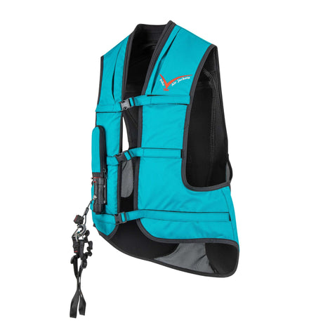 Point Two ProAir Teal Equestrian Air Vests Teal Small Equestrian Air Vests