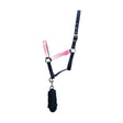 Pony Fantasy Head Collar & Lead Rope Set by Little Rider Navy/Pink Small Pony Headcollar & Lead Rope Barnstaple Equestrian Supplies