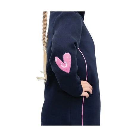 Pony Fantasy Sweatshirt by Little Rider Navy/Pink 3-4 Years Jumpers & Hoodies Barnstaple Equestrian Supplies