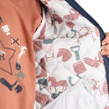 Pony Passion Quilted Jacket by Little Rider Colour 11-12 Years Coats & Jackets