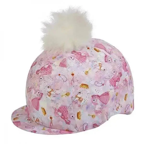 Pony Princess Hat Silks Fantasia Lycra Riding Hat Covers Hat Silks Barnstaple Equestrian Supplies