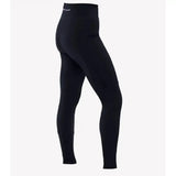 Black premier equine alexa ladies riding tights with technically advanced four-way stretch and subtle branded waistband
