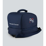 Premier Equine PE Team Helmet Bag Navy Adjustable Riding Hats