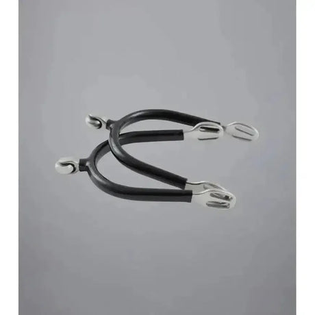 Premier Equine Rubber Covered Roller Ball Spurs Spurs