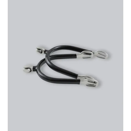 Premier Equine Rubber Covered Roller Spurs Spurs