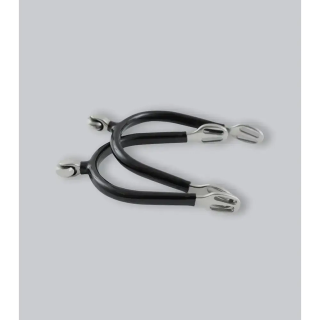 Premier Equine Rubber Covered Roller Spurs Spurs