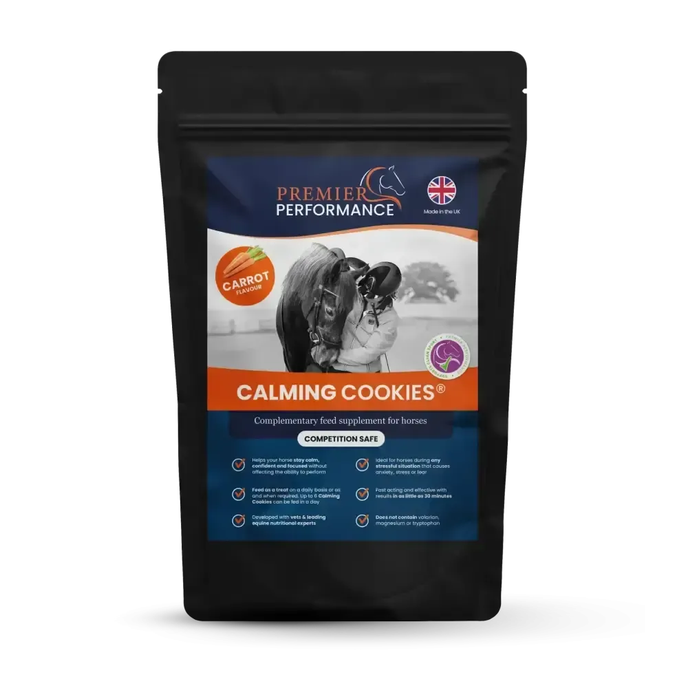 Premier Performance Calming Cookies Carrot Carrot 10 Cookies Calmers For Horses