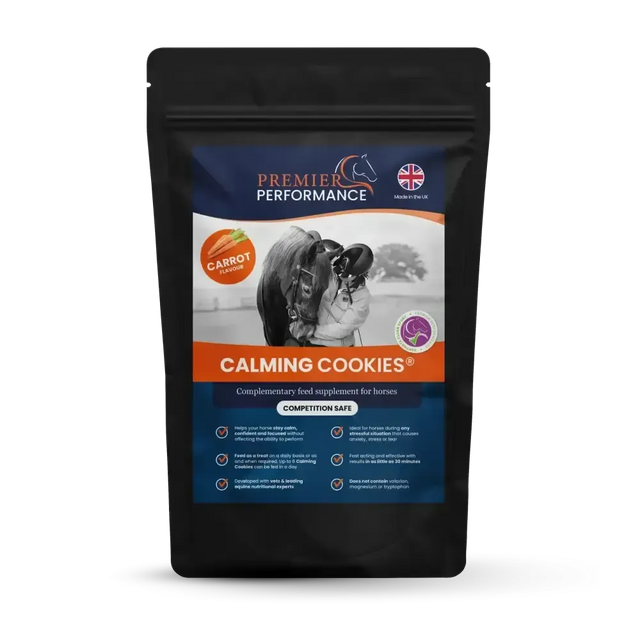 Premier Performance Calming Cookies Carrot Carrot 10 Cookies Calmers For Horses