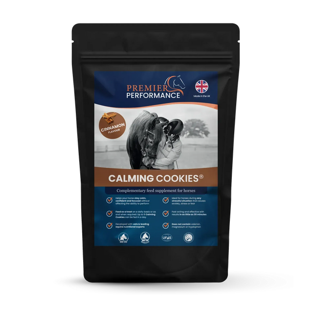 Premier Performance Calming Cookies Cinnamon Cinnamon 10 Cookies Calmers For Horses